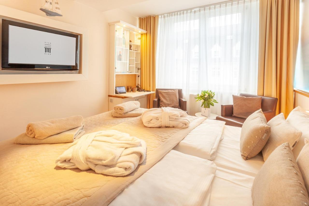 Hotel Vier Jahreszeiten Binz - Adults Only Bagian luar foto
