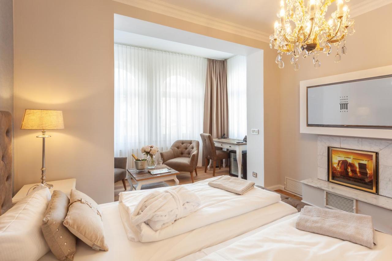 Hotel Vier Jahreszeiten Binz - Adults Only Bagian luar foto